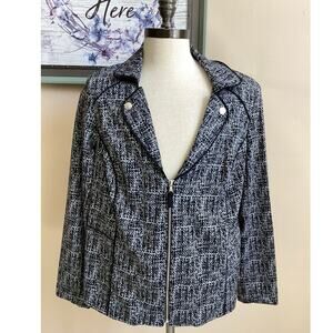 Avenue Black White Jacket